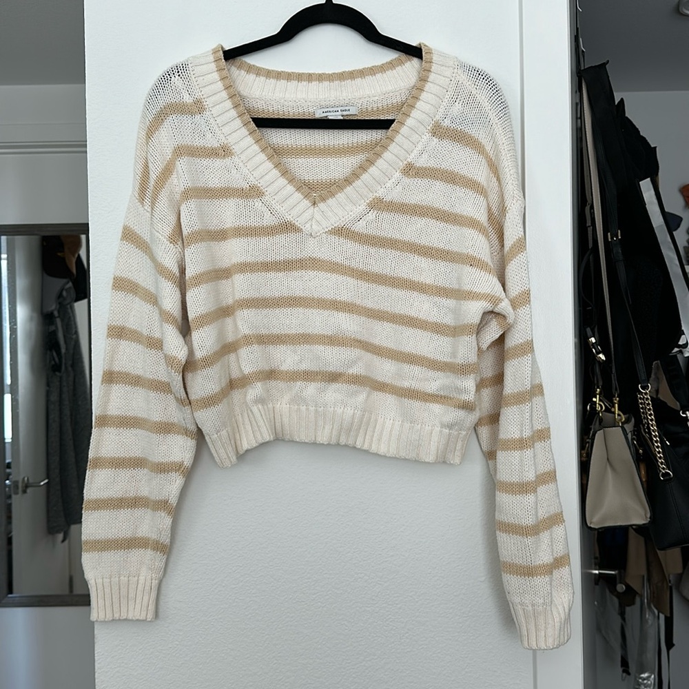 American Eagle long sleeve crop